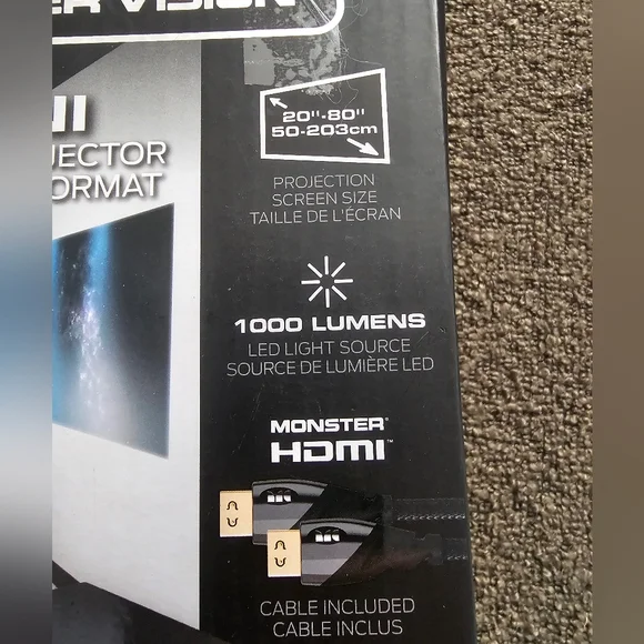 Image Mini Projector - Black - Picture 5 of 9